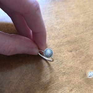 Pandora Droplet Ring - Sterling Silver